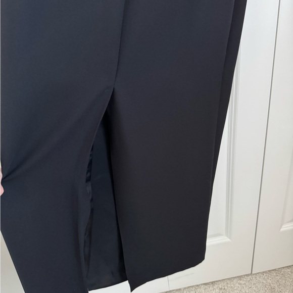 Vintage Elegant Black and Cream Dress 90’s Size 4 - Picture 6 of 11